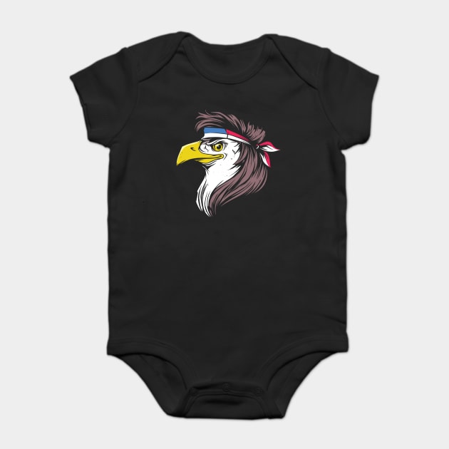 American Mullet Baby Bodysuit by Cosmo Gazoo